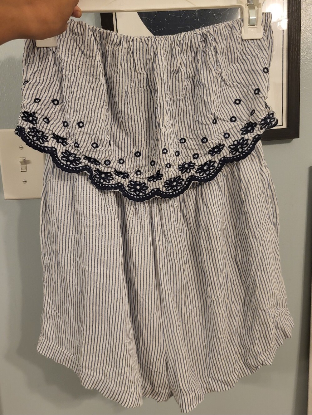 Strapless Romper